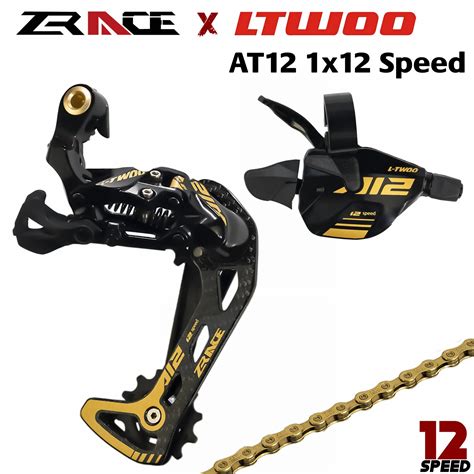 Zrace X Ltwoo At12 12 Speed Shifter Lever Rear Derailleur 12s Chains For Mtb Compatible