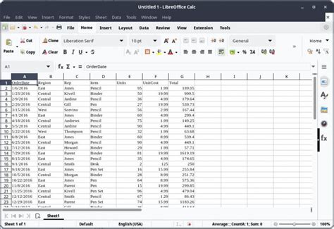 How To Import Calc Spreadsheet To Base Database Table