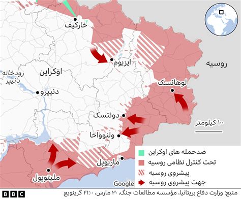 جنگ اوکراین به روایت نقشه؛ روز سی و ششم؛ روسیه سربازان بیشتری به