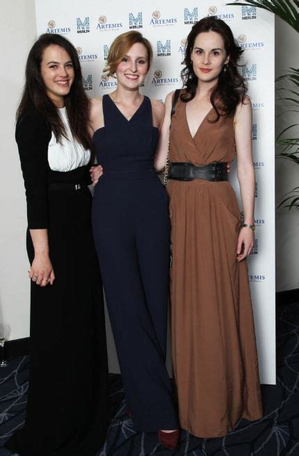 Michelle Dockery Jessica Brown Findlay And Laura Carmichael Jessica