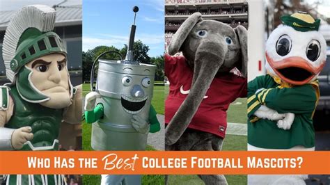 Who Has The Best College Football Mascots Academic Influence