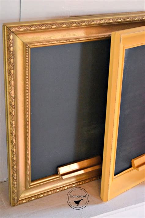 Easy Framed Chalkboards With A Tip Homeroad