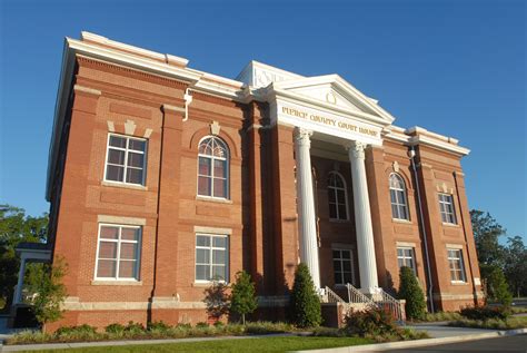 Pierce County Courthouse Blackshear Ga Pierce County Georgia On My