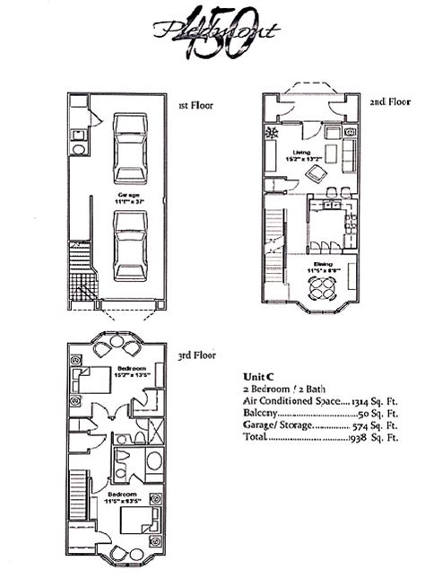 2 Bedroom Floorplan Floor Plans House Floor Plans Garage Storage