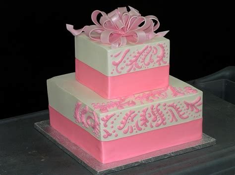 Looks Soooo Pretty Square Wedding Cakes Square Cakes Cake Designs