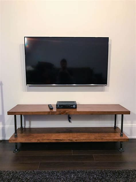 Rustic Industrial Tv Stand Coffee Table Made To Fit Your Space