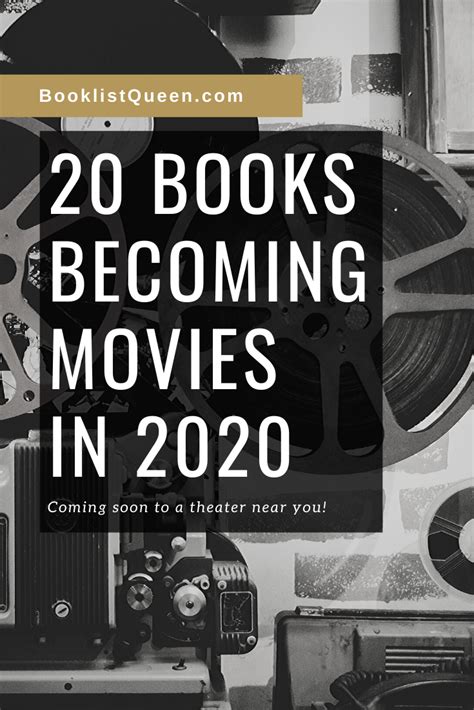 20 Book To Movie Adaptations To Watch In 2020 In 2020 Book Club Books