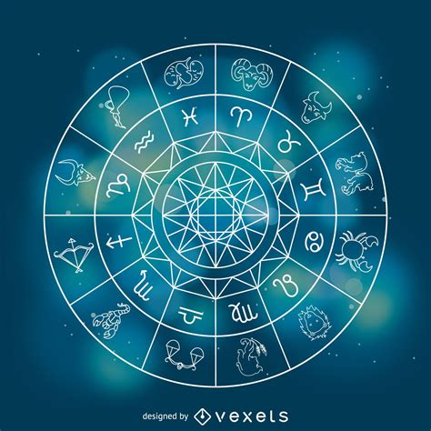 Descarga Vector De Conjunto De 12 Signos Del Zodíaco Gráfico Vectorial