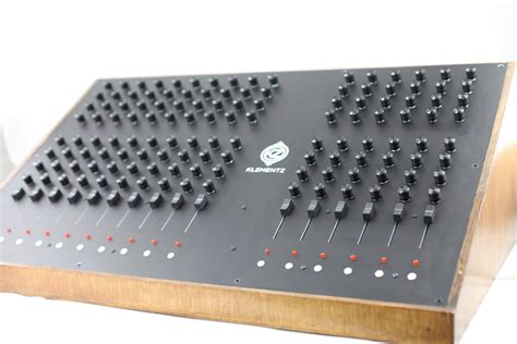 Custom MIDI Controller 16x10 Controls & Wooden Box | KLEMENTZ