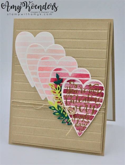 Stampin Up Heart Happiness With Sure Do Love You Valentine