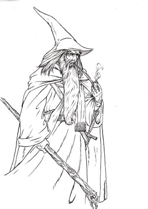 Gandalf Clipart 8 In 2022 Abc Coloring Pages Gandalf The Grey Cool