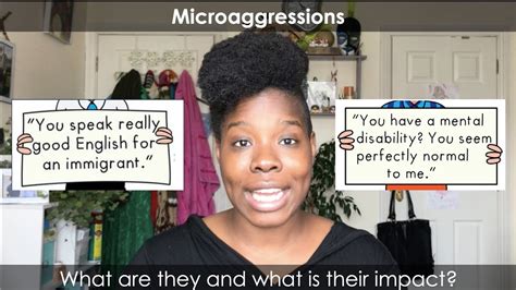 Microaggressions What Are They And What Is Their Impact Youtube