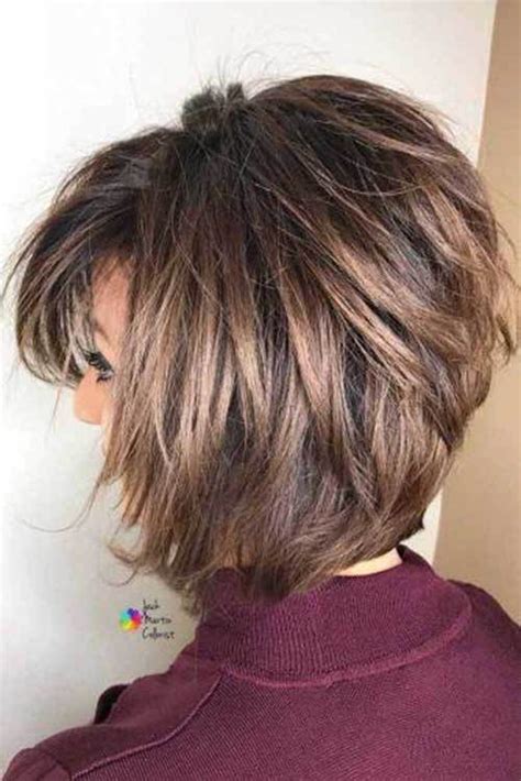 20 Short Layered Bob Hairstyles For Over 50S Hairstyle Catalog