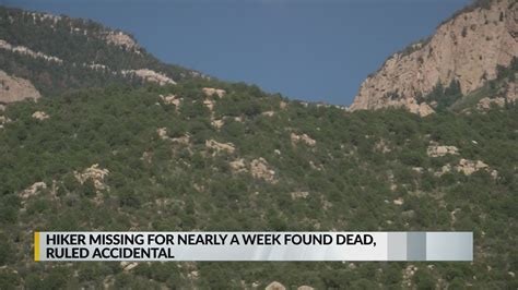 The Body Of A Missing Hiker Is Found Youtube