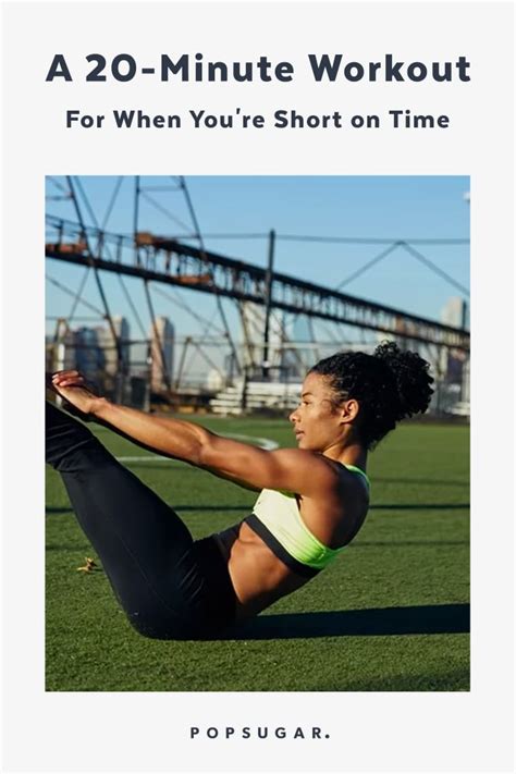 20 Minute Workout From A Trainer Popsugar Fitness Photo 12