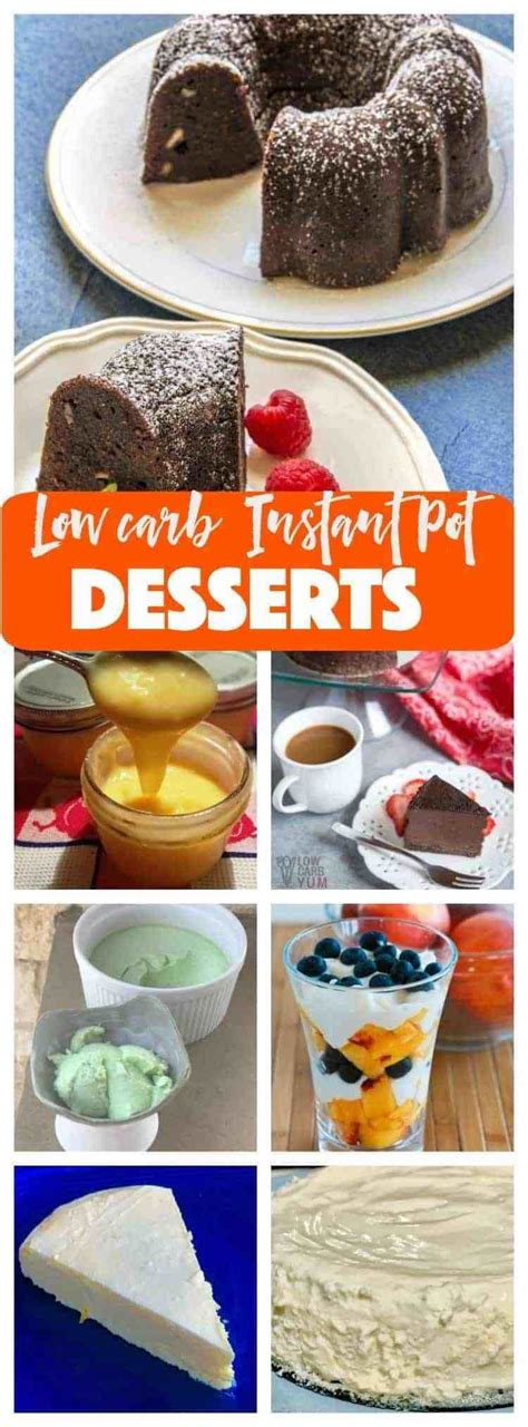 Make dinner tonight, get skills for a lifetime. 13 Best Instant Pot Low Carb Desserts | Pressure cooker desserts, Low carb desserts, Low calorie ...
