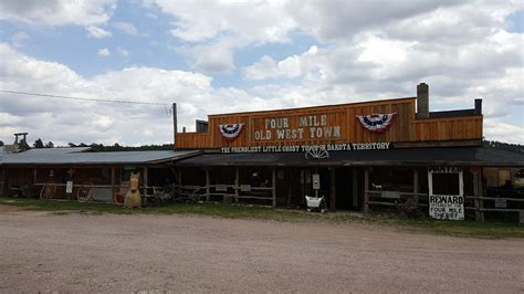The Four Mile Old West Town In South Dakota Is One Of The Most Complete