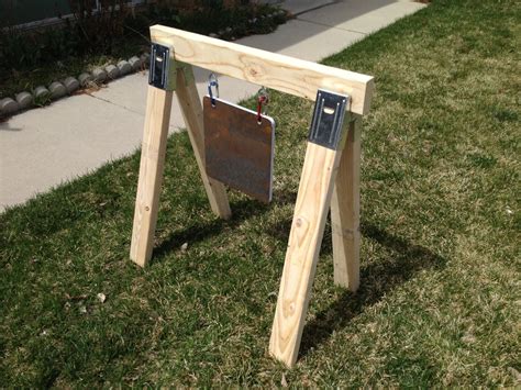 Home gear news weekend project: Steel Plate Target Stand & 2x4 Hanging Target Stand