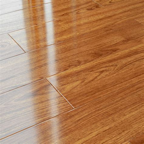12mm Laminate Flooring Lesscare Rosewood Cherry High Glossy Finish