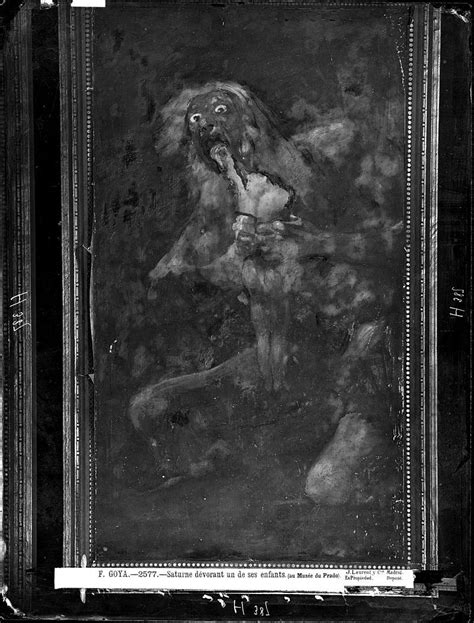 Pinturas Negras De Goya Saturno Foto De Laurent En 1874 Vn 03194 P