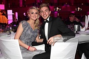 Christoph Kramer and his girlfriend Celina Scheufele during the Audi ...