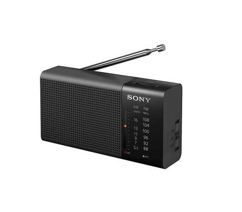 Sony Icf P37 Portable Amfm Radio Black Online At Best Price In