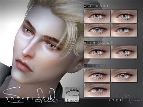Sims 4 Male Lashes