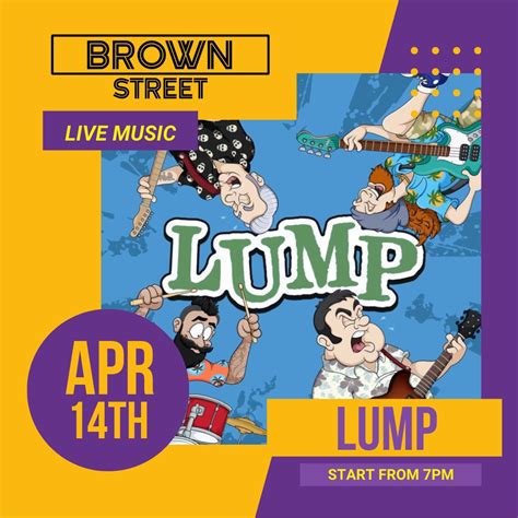 Lump Free Live Music Friday Brownstreet