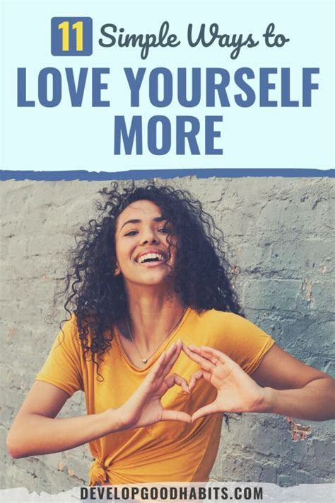 15 Simple Ways To Love Yourself More