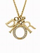 Dior Dior Gold Iced Out Spellout Necklace | Grailed