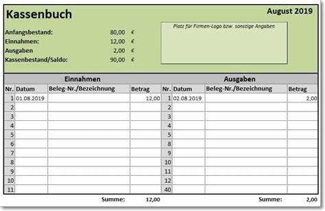 Das kassenbuch entspricht dann nicht den „grundsätzen der ordnungsgemäßen speicherbuchführung und der betrieb kann somit geschätzt werden. Excel-Vorlage Kassenbuch | Vorlage kassenbuch, Kassenbuch ...