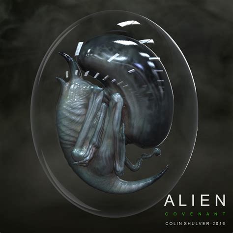 Alien Covenant Protomorph Concept Art By Colin Shulver Alien