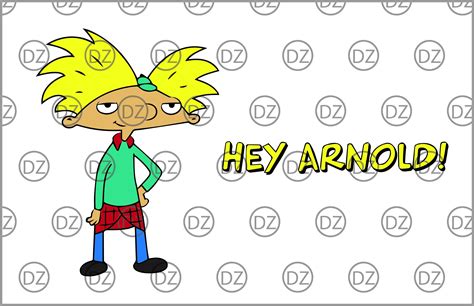 Hey Arnold Arnold And Hey Arnolds Logo Svg Eps Ai For Vinyl