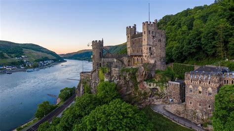 Hike And Tour Of The Burg Rheinstein Castle Trechtingshausen Germany