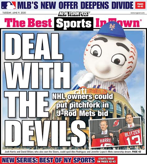 The Back Page New York Post Sports Scoopnest