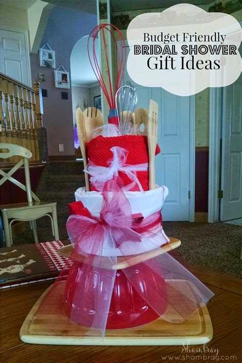 Gift ideas for wedding witnesses. Shambray: Budget Friendly Bridal Shower Gift Ideas