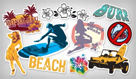 surf stickers stickeryou products stickeryou