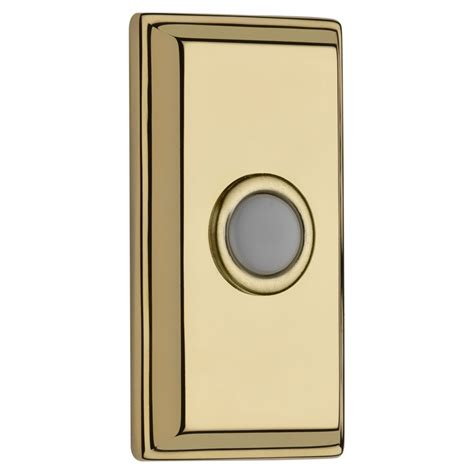 Reserve Door Accessories Collection Illuminated Rectangular Door Bell