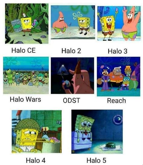 Pin By C4shon On Halo In 2020 Halo Funny Spongebob Funny Funny