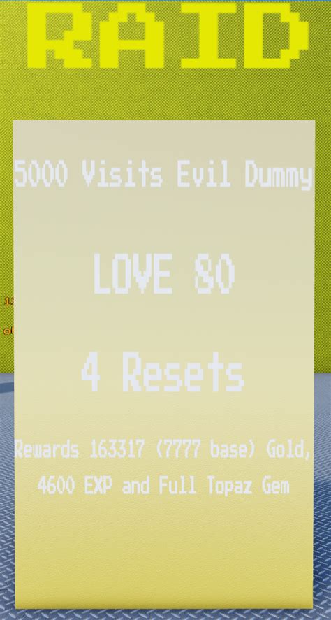 5000 Visits Evil Dummy Untitled Weird Game Uwg Wiki Fandom