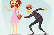thief funny comic steals vector steal