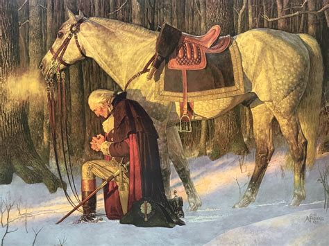 Lot Arnold Friberg ‘the Prayer At Valley Forge
