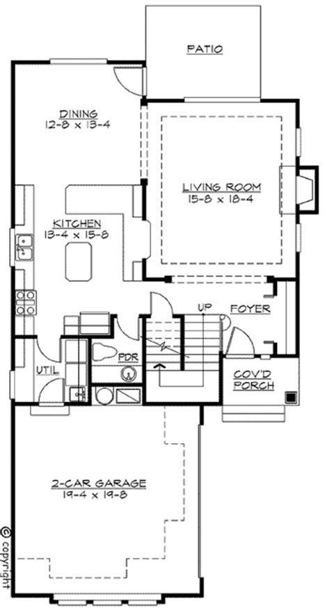 Best selling featured size, small to large size, large to small alphabetically: Northwest House Plan for Narrow Corner Lot - 2300JD | 2nd ...