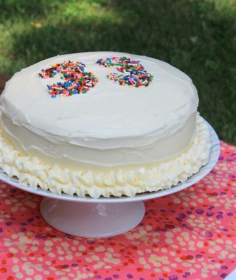 Easy Funfetti Layered Birthday Cake Carolina Charm Cake Funfetti