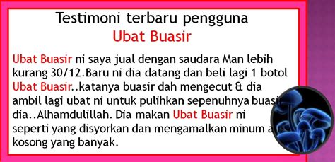 Check spelling or type a new query. ubatpenawar2u: PENAWAR BUASIR PALING MUJARAB