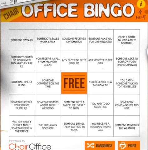 Office Bingo Office Bingo Office Themed Party Bingo