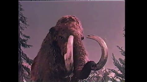 Journey To The Beginning Of Time 1955 Woolly Mammoth Screen Time