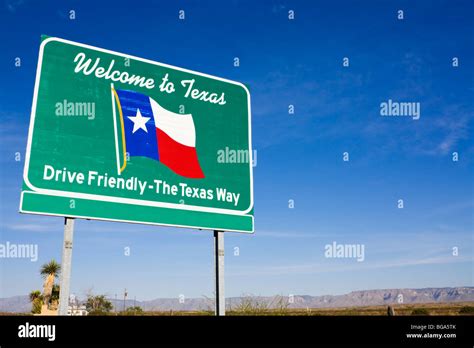 Welcome Texas Sign Hi Res Stock Photography And Images Alamy