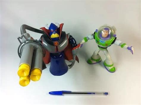Boneco Buzz Zurg Brinquedo Antigo Coleção Toy Story Disney Em Brasil