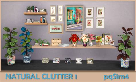 Sims 4 Cc Custom Content Retail Clutter Decorations S